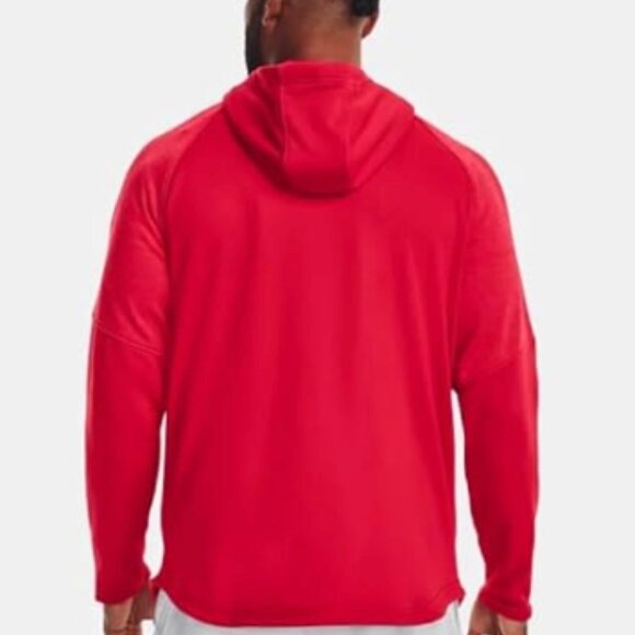 Under Armour Mens Qualifier Fleece Anorak-Size Small - Picture 2 of 2